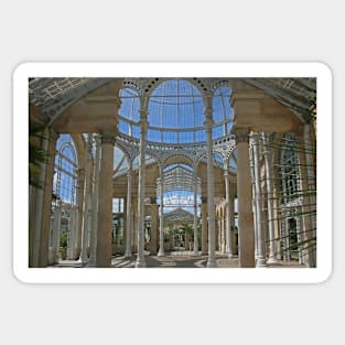 Inside the Great Conservatory, Syon Park Sticker